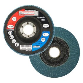 Lamellás csiszolókorong 125x22 Z60 kúpos,fém/inox