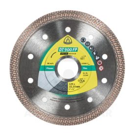 Gyémánttárcsa 125x22,2 Klingspor DT900FP