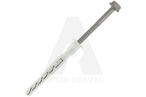 10x100 Rögzítőcsavar+tipli HLF-TORX / 4db-os