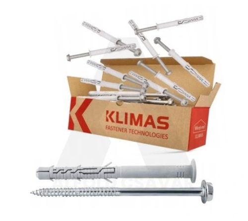 12x260 Rögzítőcsavar+tipli HLF-TORX