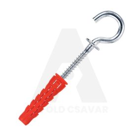 8x40/83 Kampós csavar+tipli