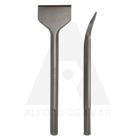 Szélesvésõ hajlított SDS MAX 300x75mm