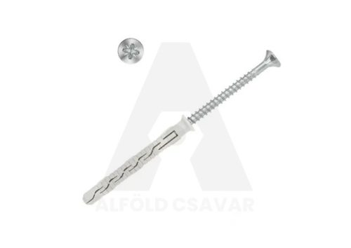 8x80 Rögzítőcsavar+tipli SFKH / 10 db-os