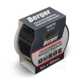 Ragasztószalag csúszásmentes 5mx50mm fekete Berg